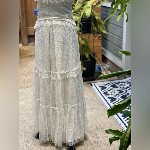 Vintage Nina Ricci drop waist lace party dress - Picture 7 of 7